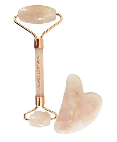 pink quartz guasha